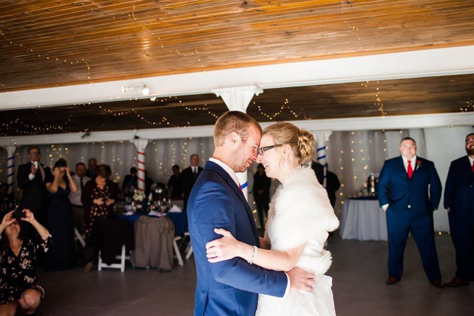 Emotional first dance