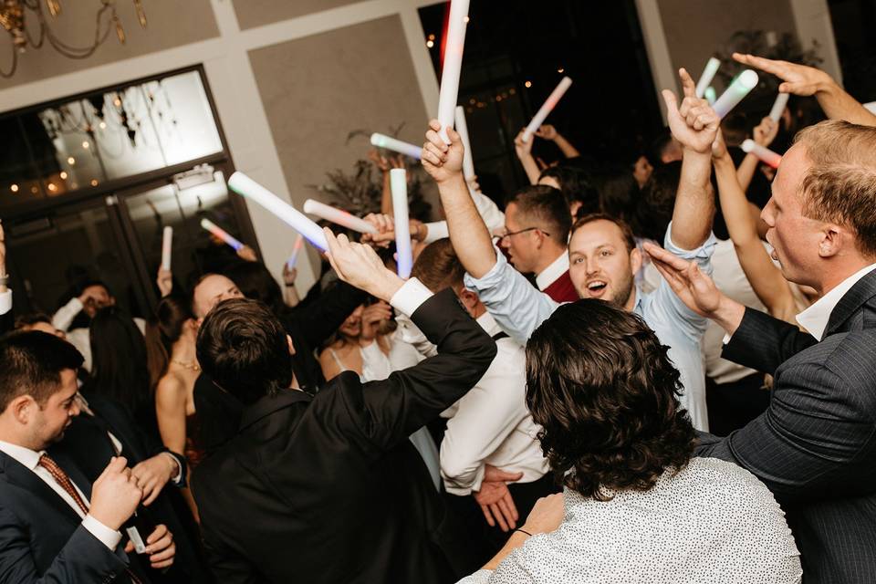 Packed dance floor