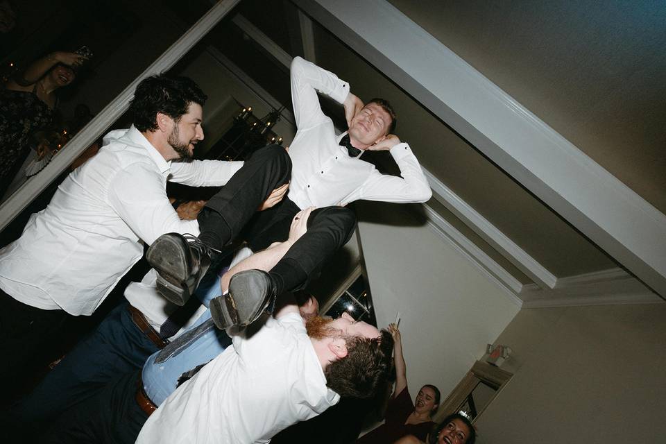 Packed dance floor
