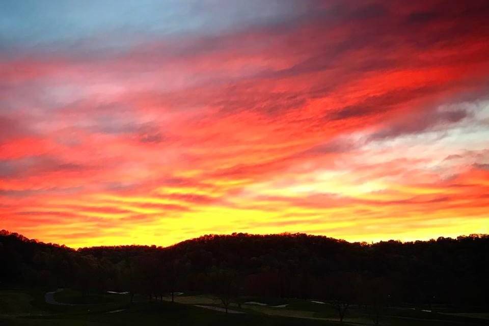 Overlooking olde stonewall golf course