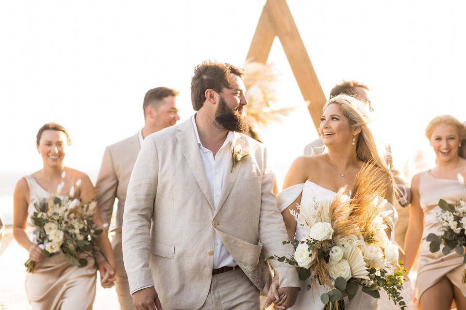 Elated Bride