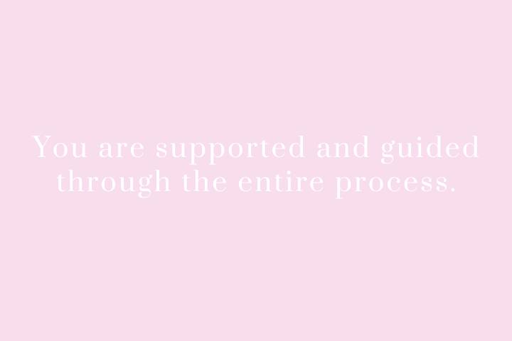 You are supported and guided