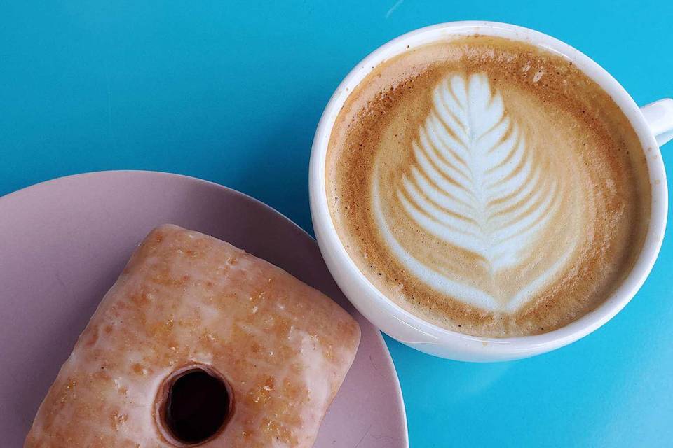 Square Vanilla Bean Donuts