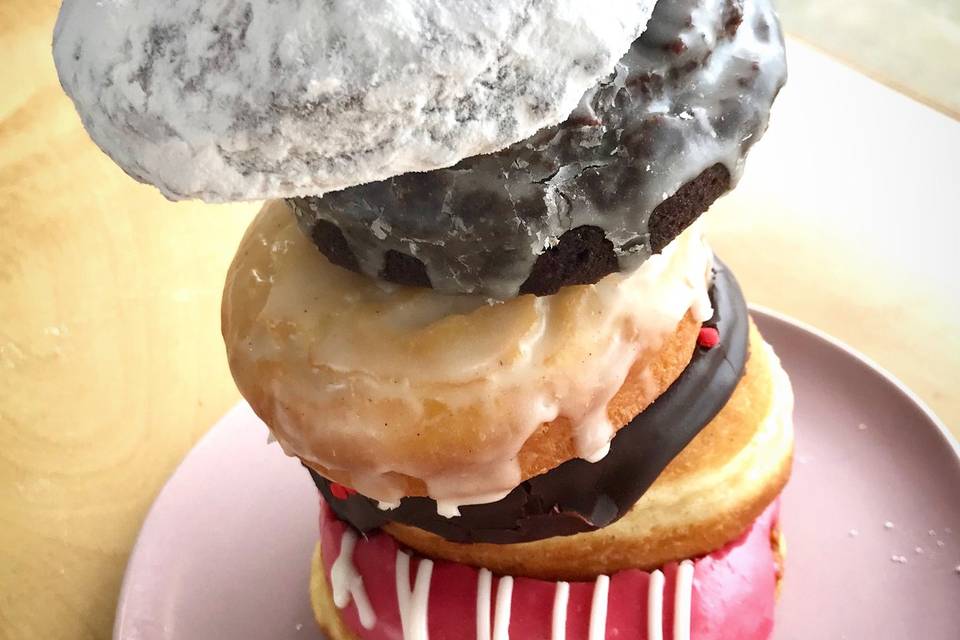 Cake Donut Stack