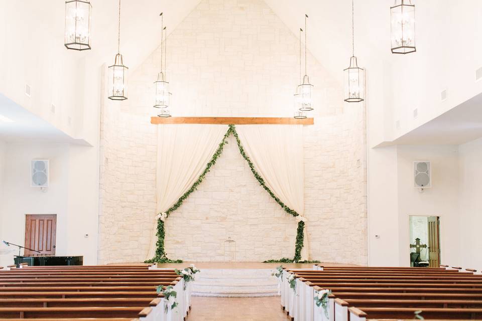 Backdrop for Ceremony