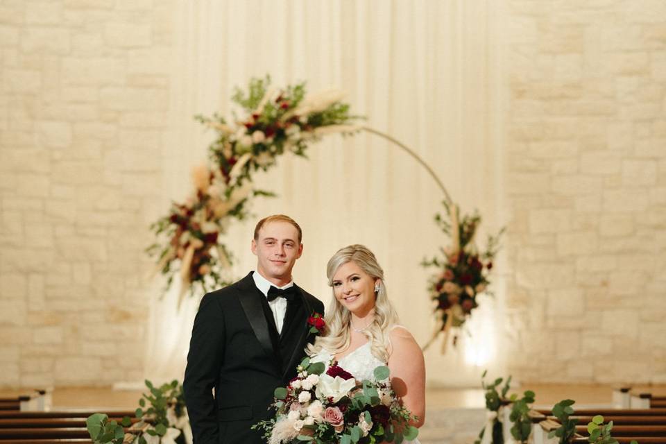 Chapel with Florist Decor