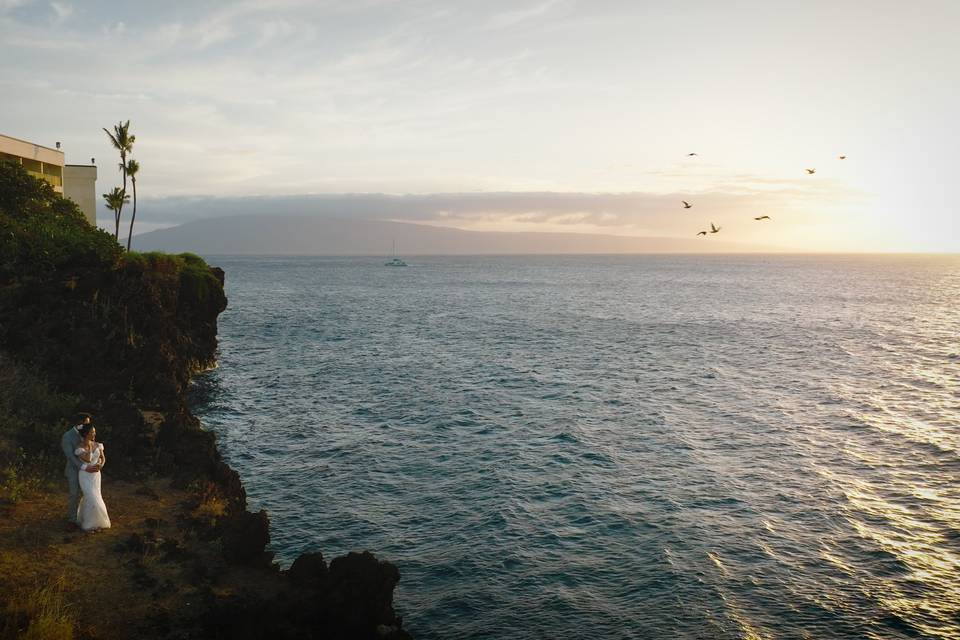 Sheraton Maui Drone