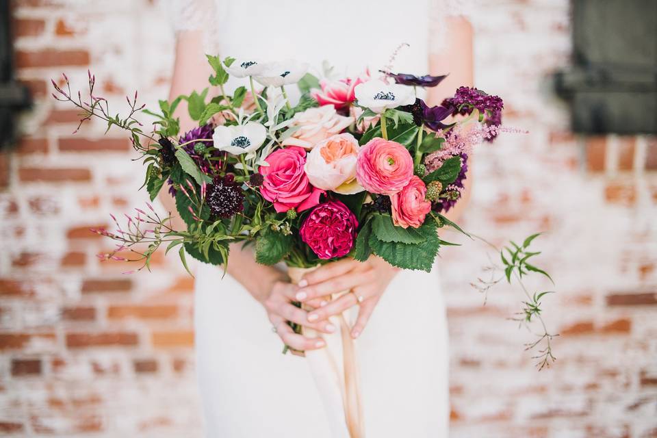 Flaunting the flowers