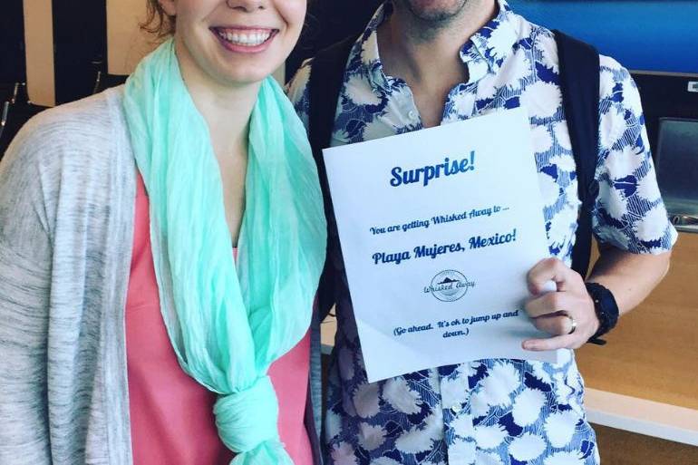 Katie + Rob were Whisked Away to Mexico for their honeymoon!