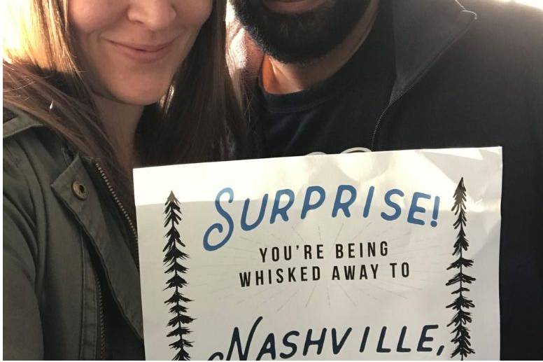 Kara + Cam were Whisked Away to Nashville, TN for a romantic getaway!