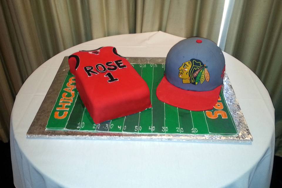 Chicago Trio Groom's cake