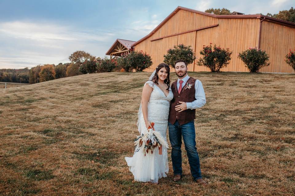 Love this shot with our barn!