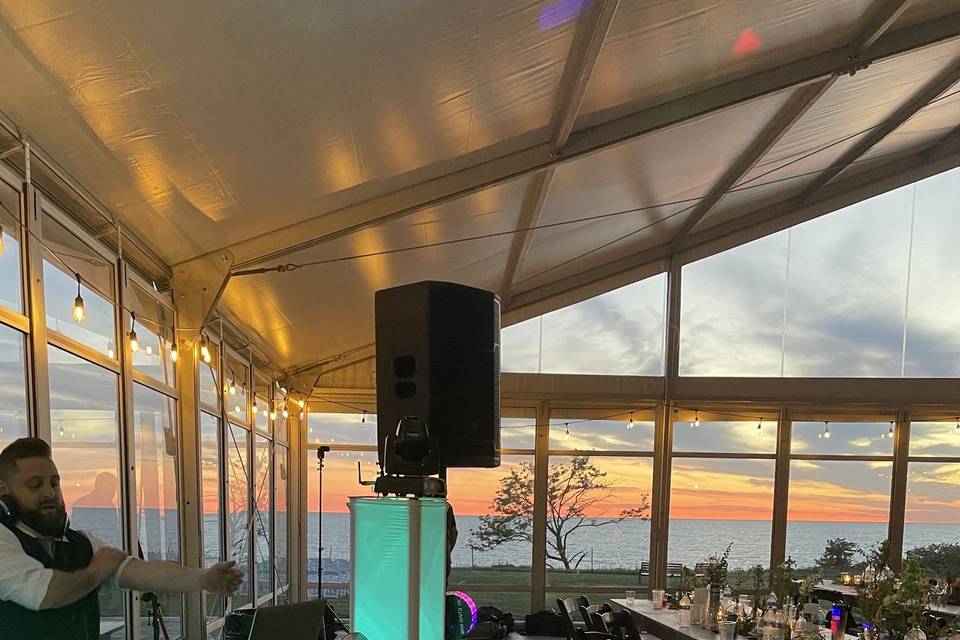 Venue during Sunset