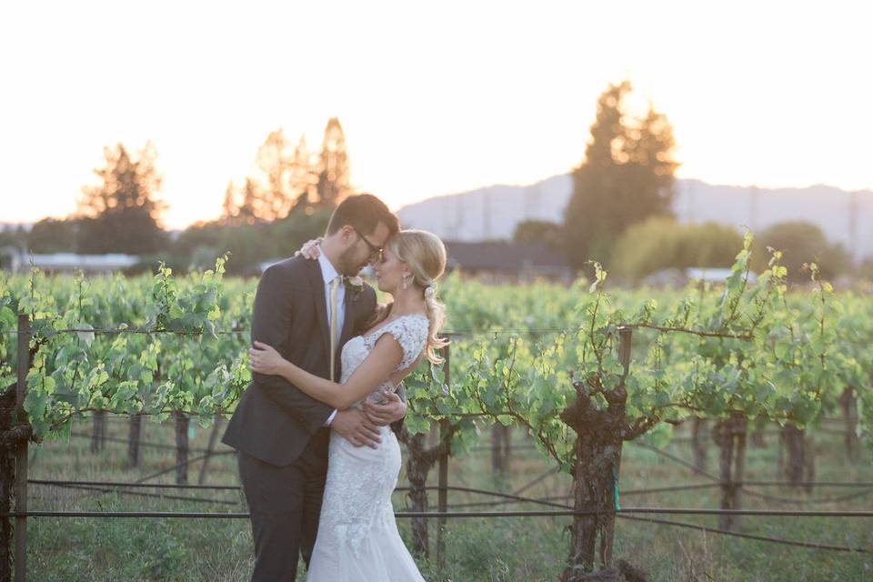 Vineyard wedding