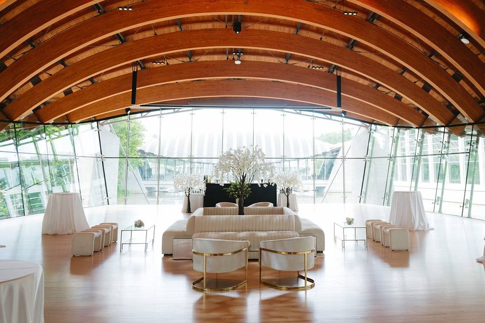 Reception Setup - Great Hall