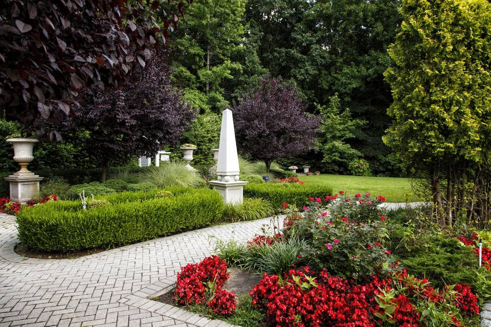 Couple in the garden