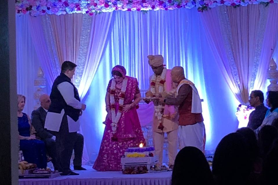 Indoor Hindu Ceremony