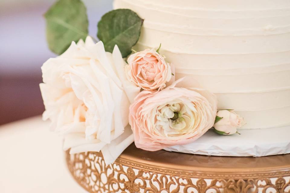 Charleston wedding cake