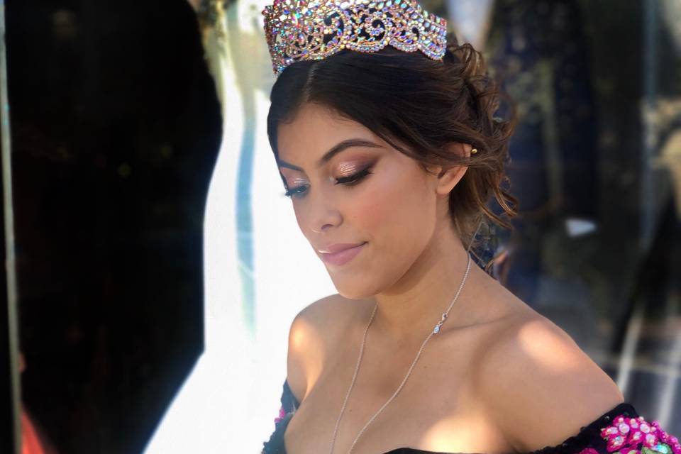 Quinceanera Hair & Makeup