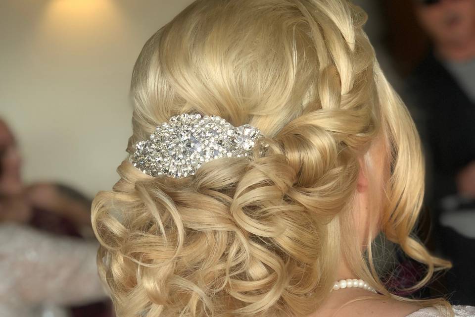 Bridal Braided Updo