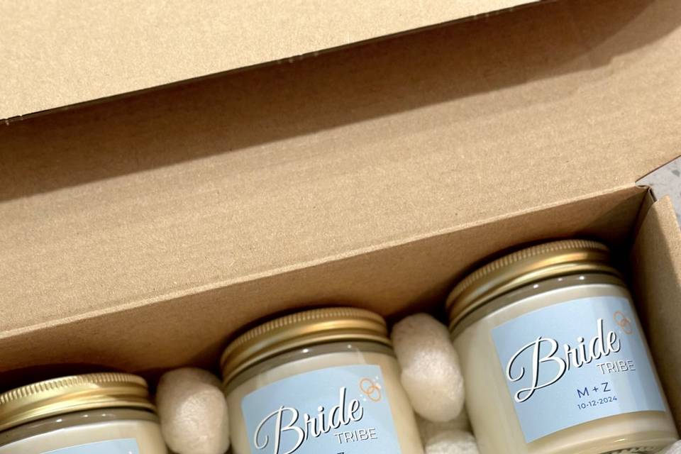 Bridal Party Candles