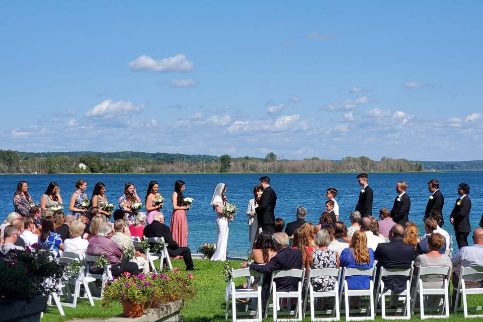 Ceremony at the Lake