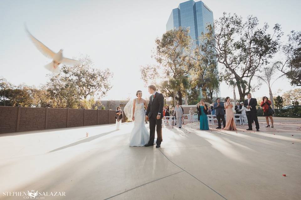 Pacific View Tower by Wedgewood Weddings