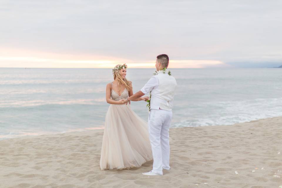 Beach photo opp