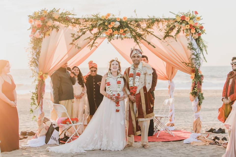 Beach ceremony