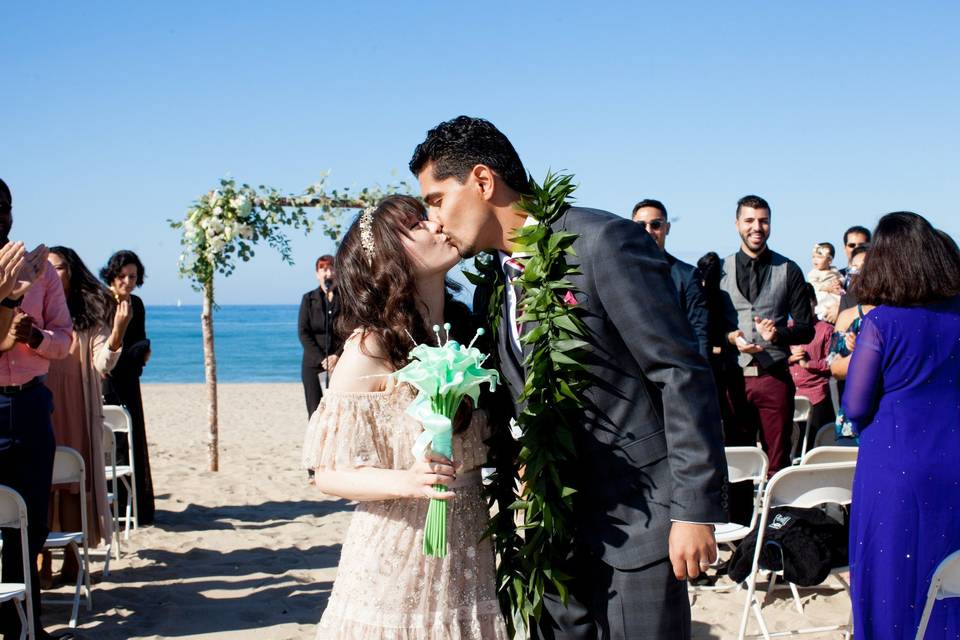 Beach ceremony