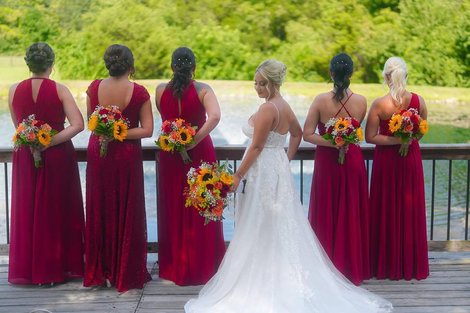 Bride Peek