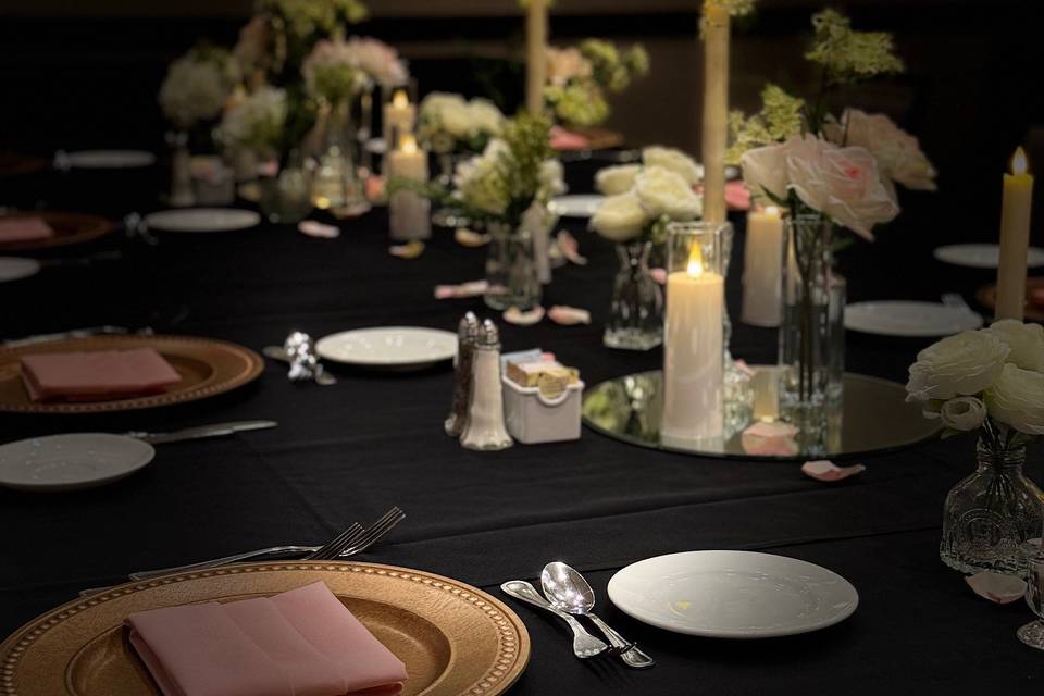 Intimate Banquet Table