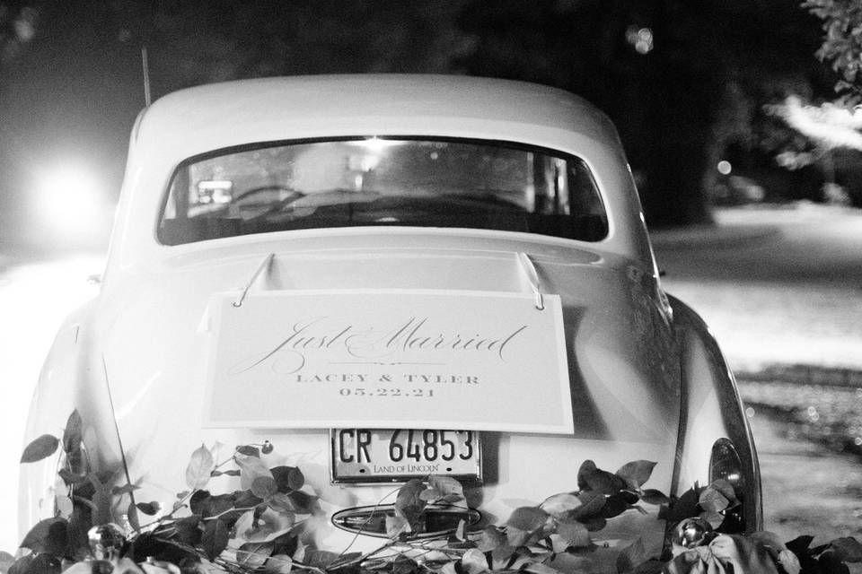 Vintage car get away!