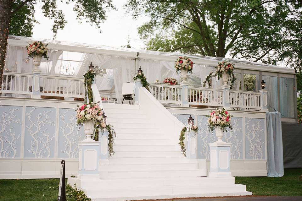 Custom build Cinderella stairs
