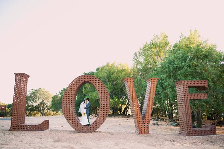 Creative couple portrait