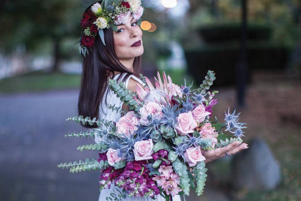 Boho bride