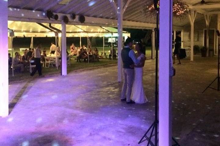 Couple dancing