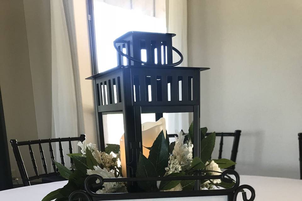 Lantern centerpiece