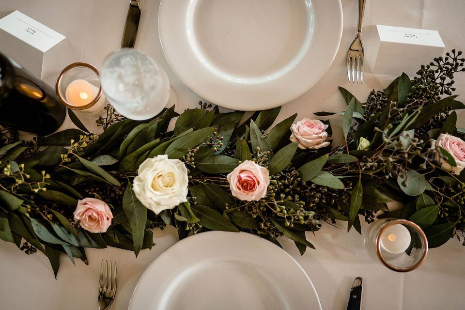 Greenery Table Decor