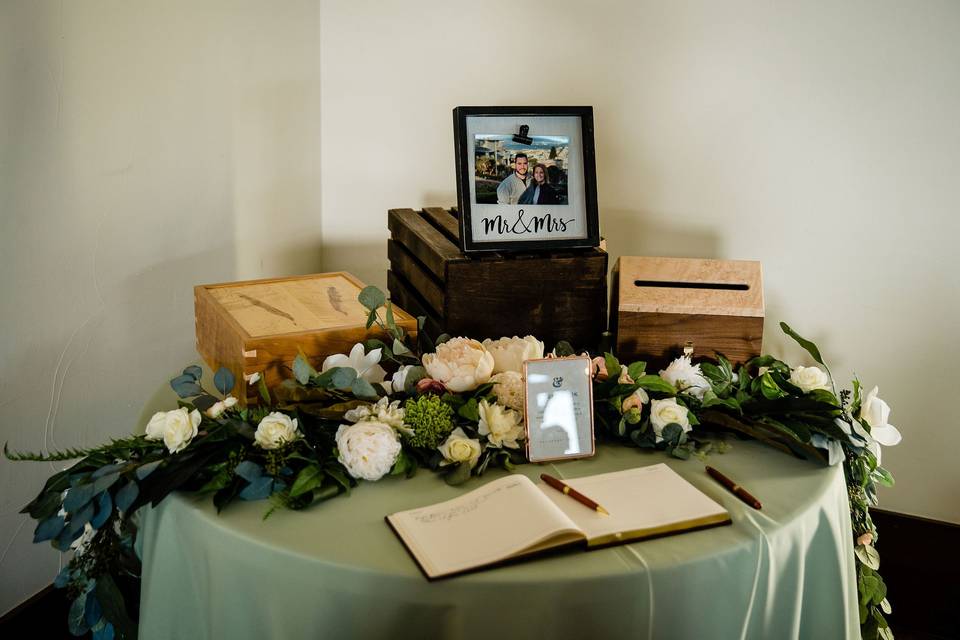 Cards & Guest Book