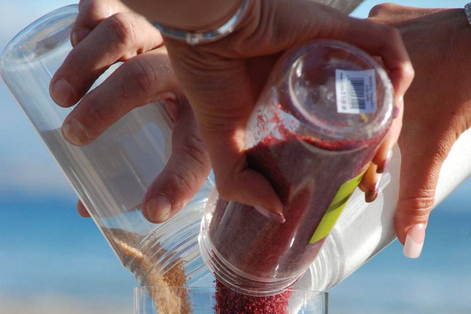 Sand ceremony