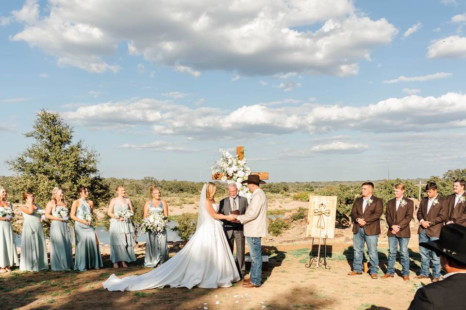 Ceremony at daytime