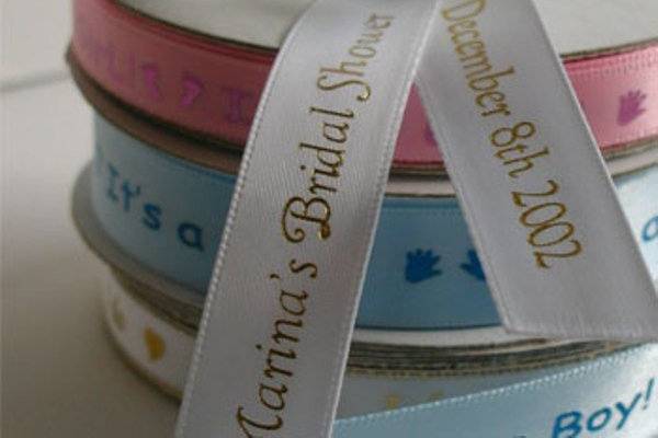 Printed ribbon - the perfect addition to favors, gifts or packaging