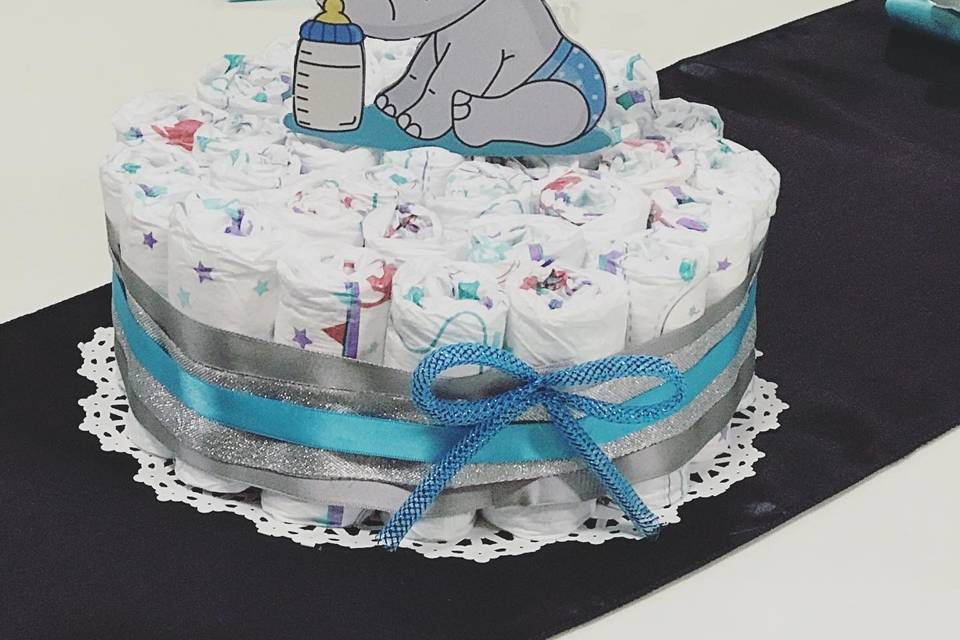 Diaper Cake Centepiece