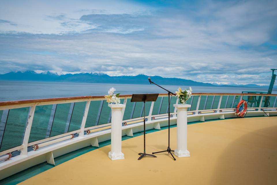 How about that backdrop!