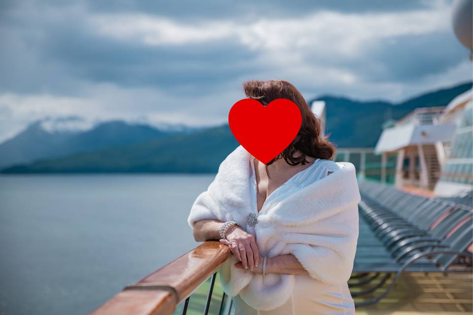 Alaskan Cruise Vow Renewal