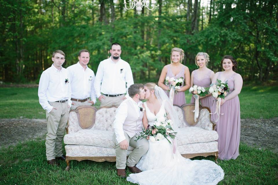 The McGarity House | Photo: Kathryn Elisabeth PhotographsFlorist: Wrennwood Design