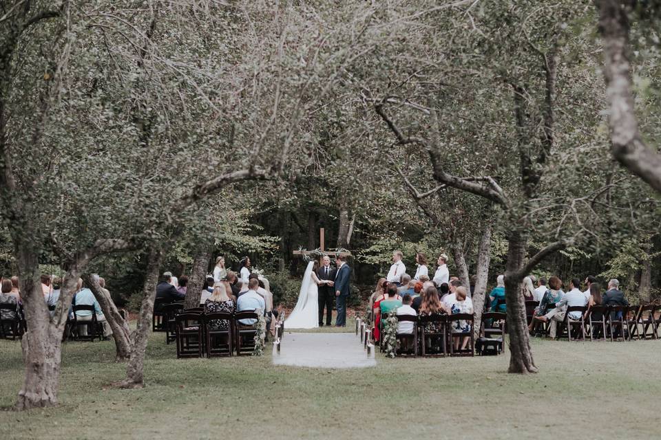 Wedding in the woods | Connie Marina Photography