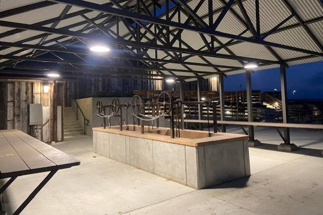 BBQ area