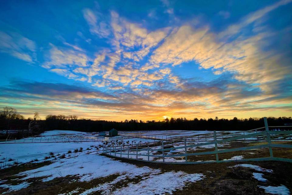WINTER SUNSET